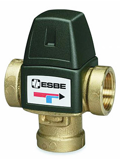 термостатические смесительные клапаны ESBE базовые VTA320, VTA520